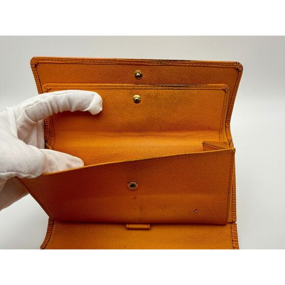 Auth LOUIS VUITTON Epi Porte Tresor International Mandarin Wallet | M6350H | COA - Picture 5 of 11